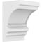 Ekena Millwork Standard Diane Architectural Grade PVC Corbel, 7"W x 6"D x 10"H CORP07X06X10DIA - alternate 1